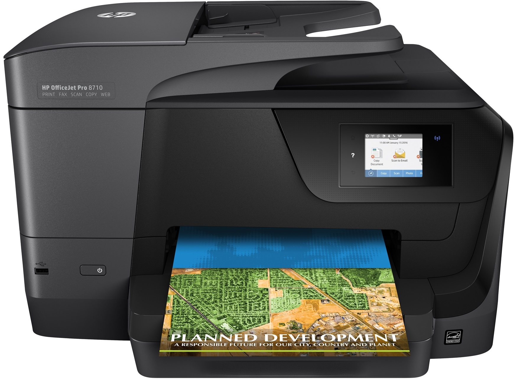 HP OfficeJet Pro 8710 Thermal inkjet A4 4800 x 1200 DPI 22 ppm Wi-Fi