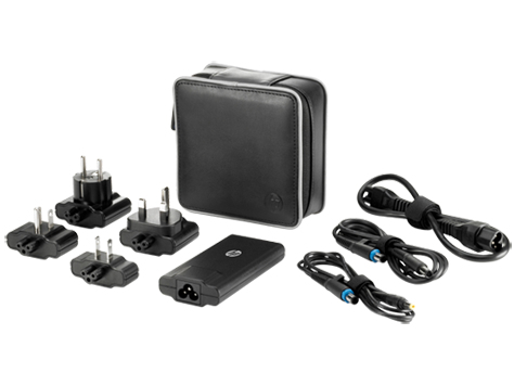 HP 65W Smart Travel AC Adapter power adapter/inverter Auto Black