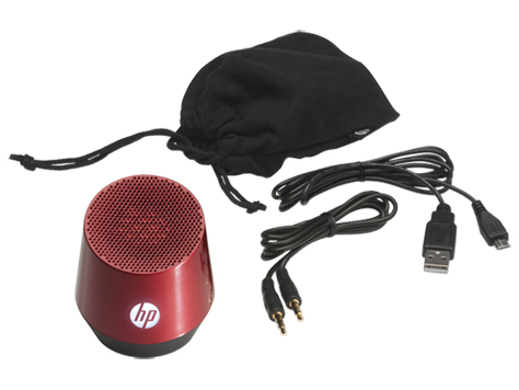 HP H5M97AA portable speaker Red