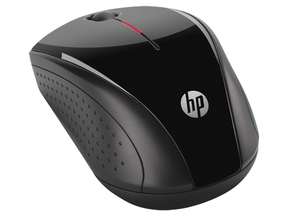 HP X3000 Wireless mouse Ambidextrous RF Wireless Optical 1200 DPI