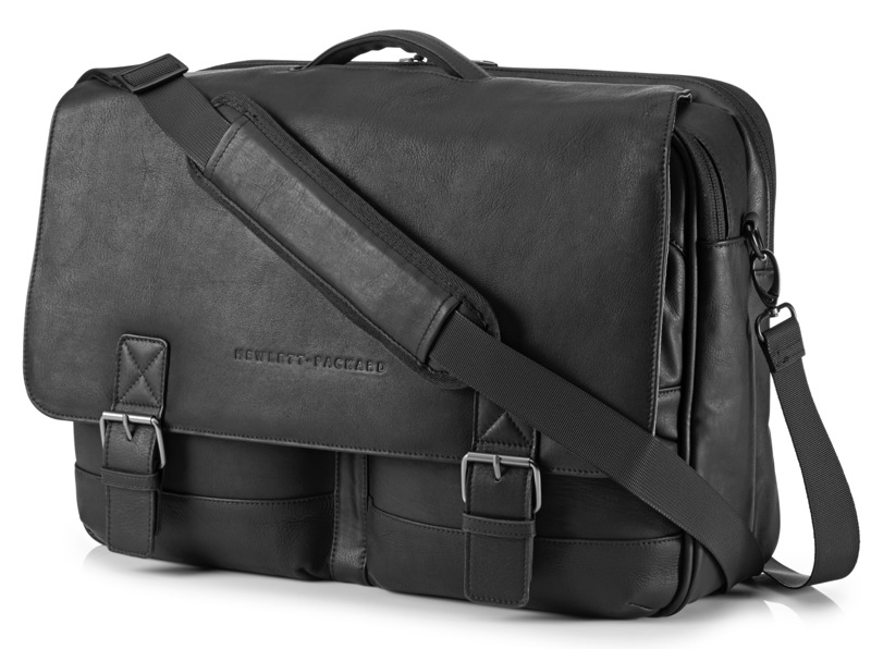 HP 14 Executive Leather Messenger