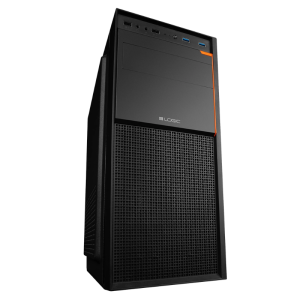 Logic J23 Mid-Tower ATX Computer Case Black