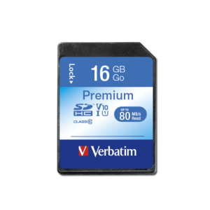 Verbatim Premium U1 SDHC 16GB Memory Card