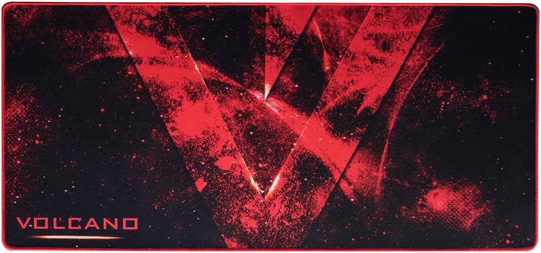 Modecom Volcano Erebus Mouse Pad - Black/Red