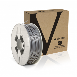 3D PLA FILAMENT 2.85MM 1KG GREY VERBATIM